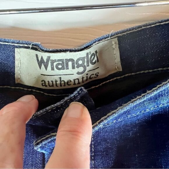 Men’s Wrangler Carpenter Style Fully Fleece Lined Jean‎ Size 38x30 - Picture 4 of 9